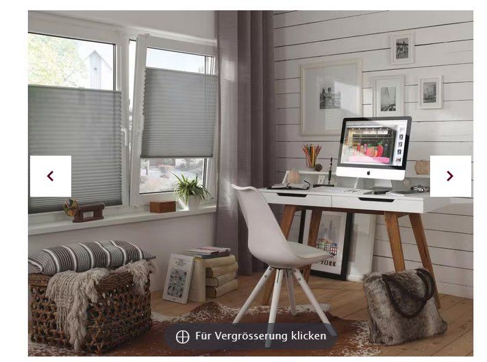 Tende: Gardinia Plissée Easyfix, blickdicht 50 x 130 cm, Grau – Nuovo e nell'imballaggio originale da Herisau venduto da osm_5mb6 1