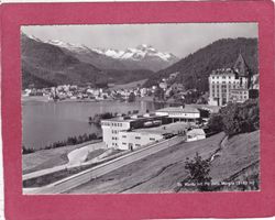 St. Moritz mit Piz della Margna 1956