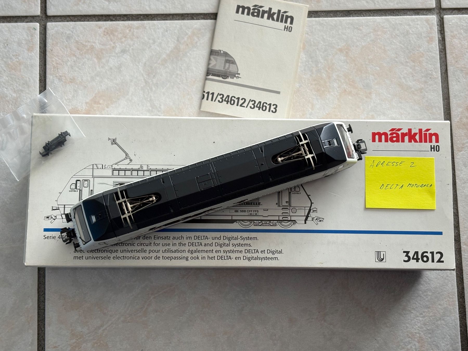 Märklin Modellini di ferrovie: Marklin 34612 Elok 460 Milch SBB Delta – Nuovo (secondo la descrizione) da Hauterive NE venduto da eriamch 1