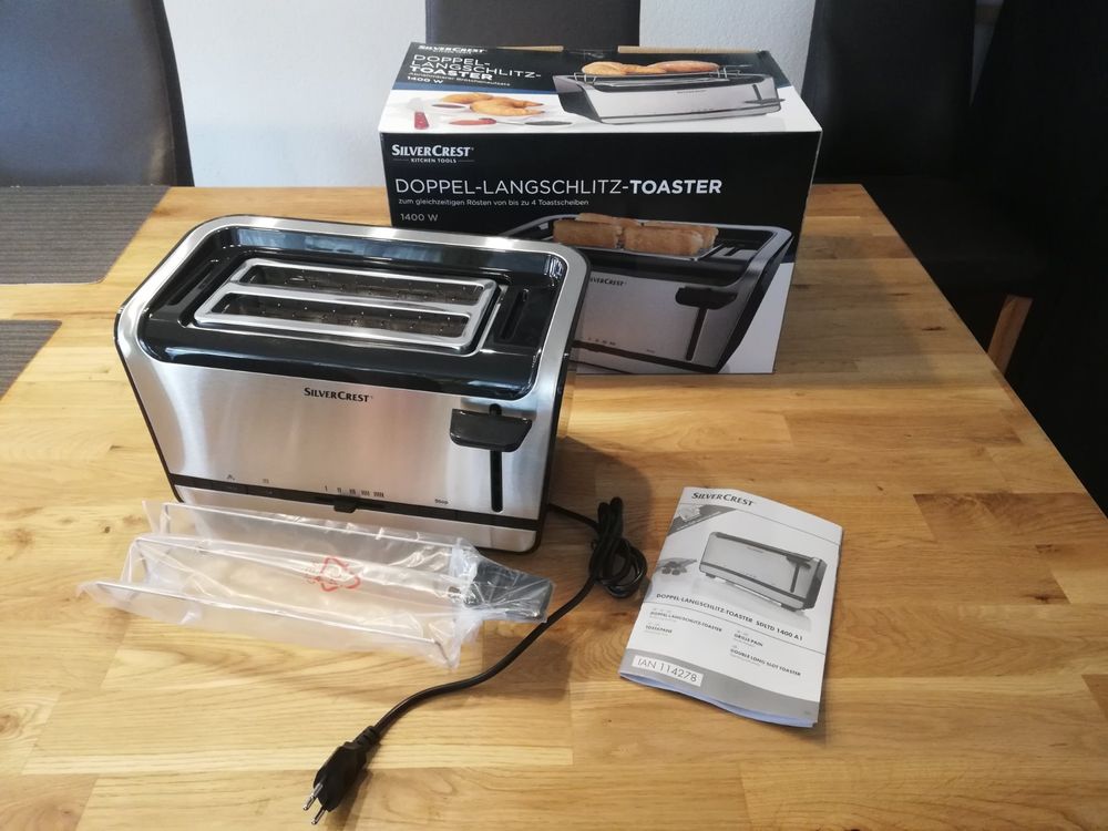 DoppelLangschlitzToaster von SilverCrest (LIDL) Kaufen auf Ricardo