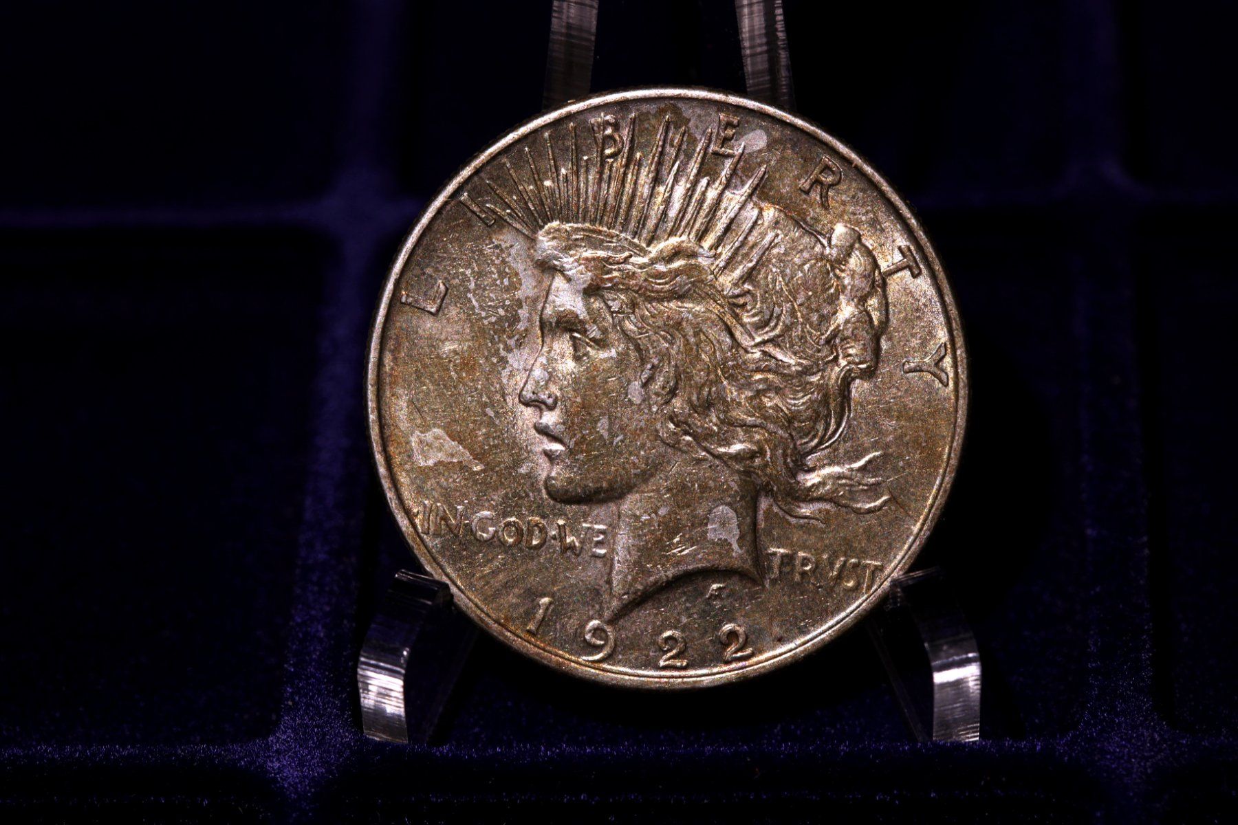 Toutes les monnaies: Silbermünze "Peace Dollar" 1922 – D'occasion à Wetzikon ZH par Scipio80