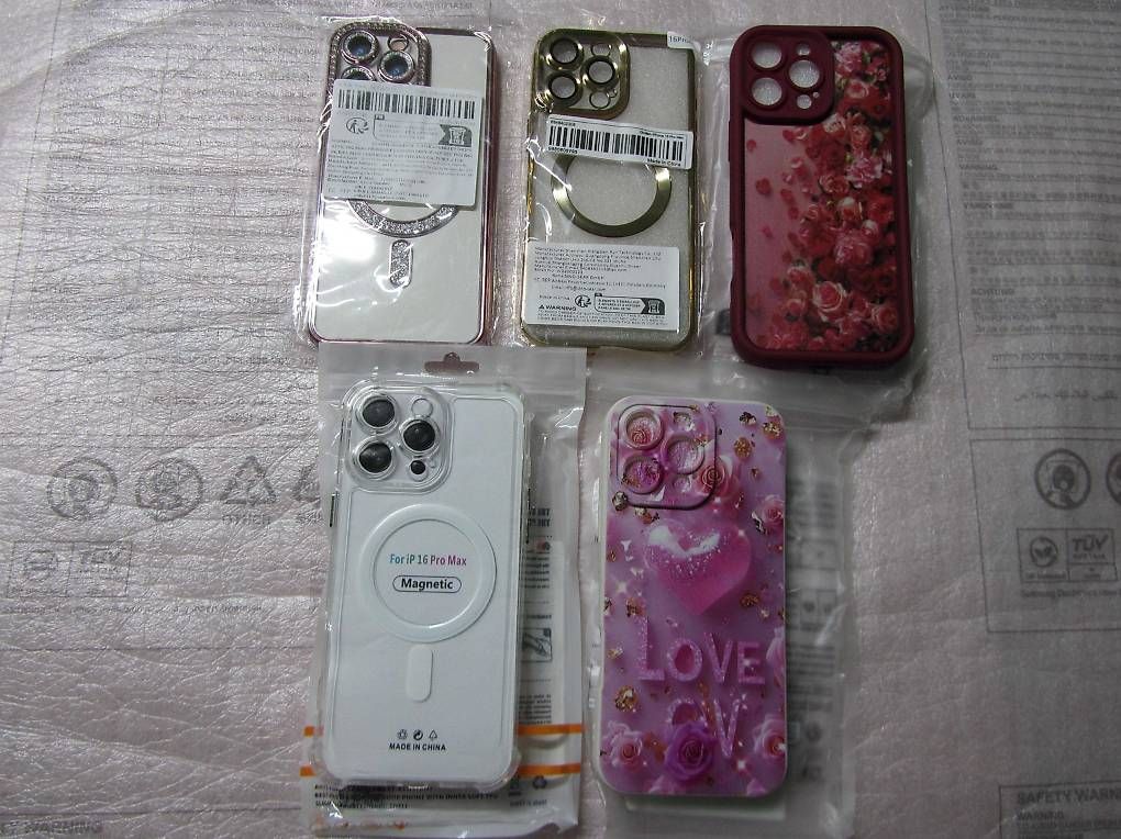 Covers & Schutzfolien: 5x Apple iPhone 16 Pro Max Hülle – Neu und originalverpackt aus moosseedorf von RTN10