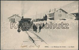 VD Le Brassus - Bahnhof - Bahn PBr