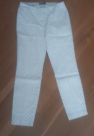 tolle Cambio Hose weiss grau beige Gr. M