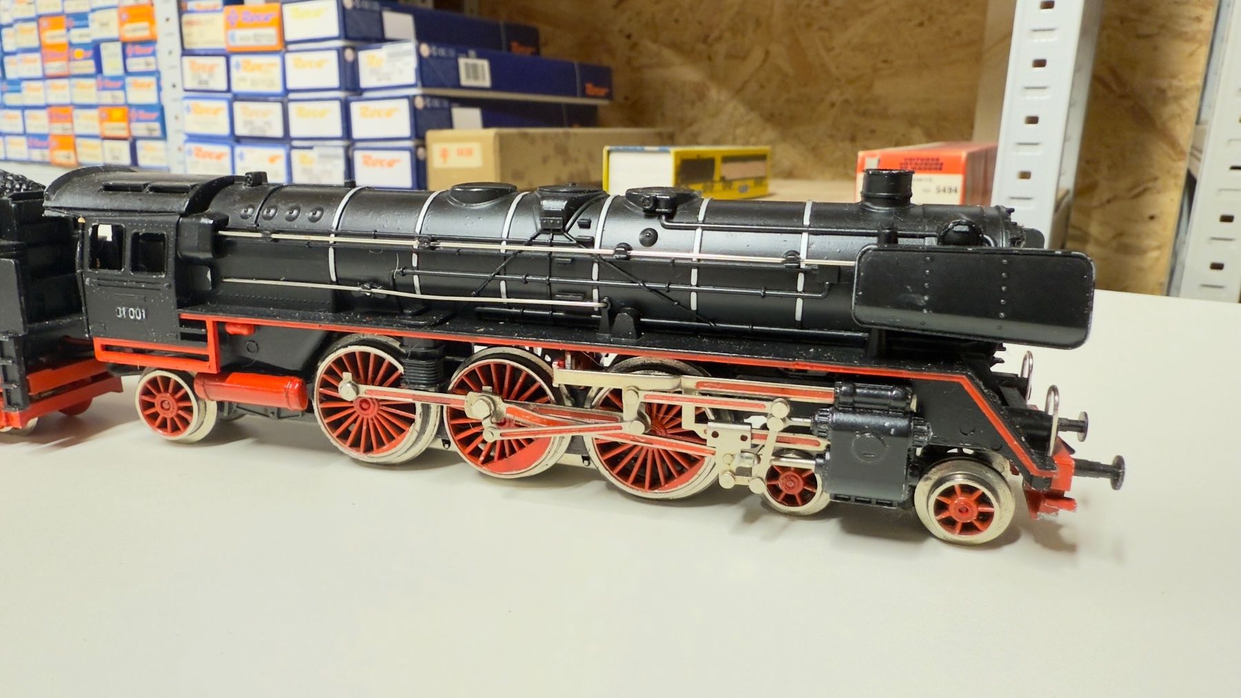 Trix Modellini di ferrovie: Trix Express Dampflok 3.Leitersystem H0 in OVP – Usato da Schlieren venduto da rat_lq6b 8