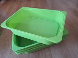4 Trofast Schubladen grün