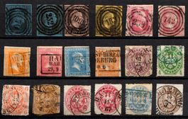 Preussen 1850-1867 – Kleine Sammlung – 386 €