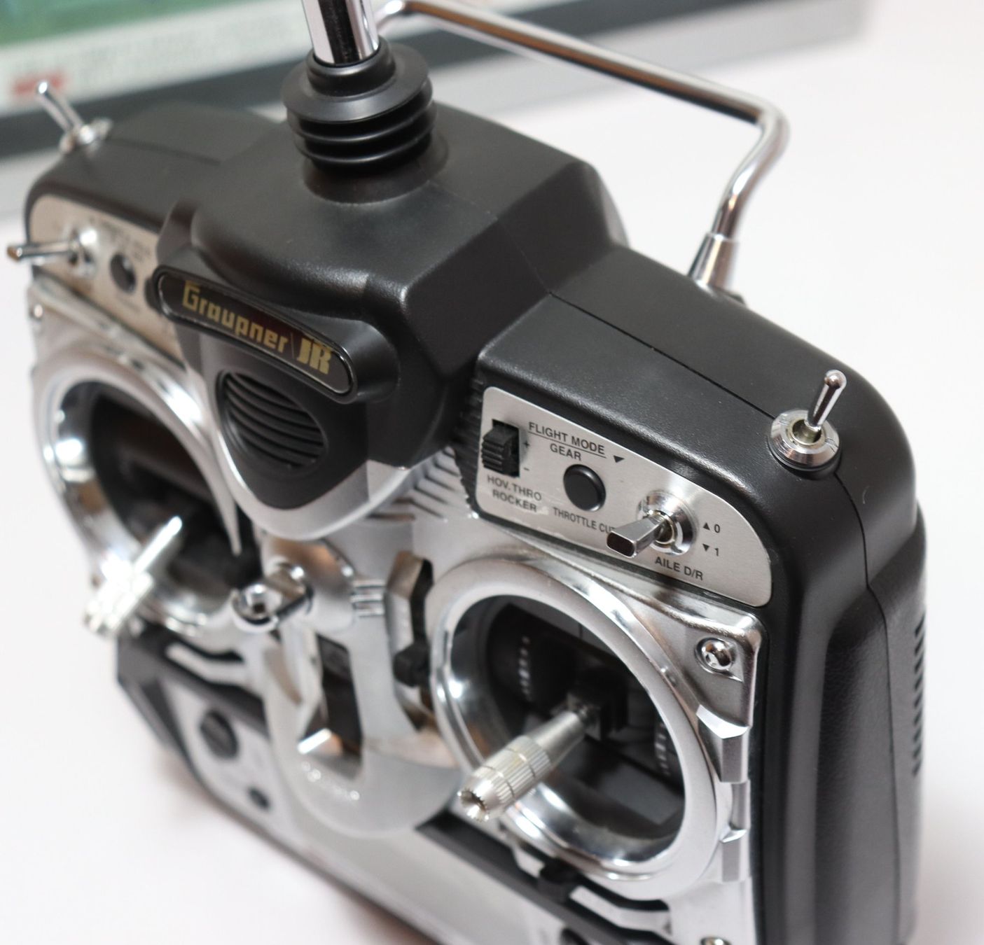 Graupner Telecomando: Graupner JR mx-12 35MHz Sender & 2 Empfänger – Usato da Frick venduto da volvo850driver 6