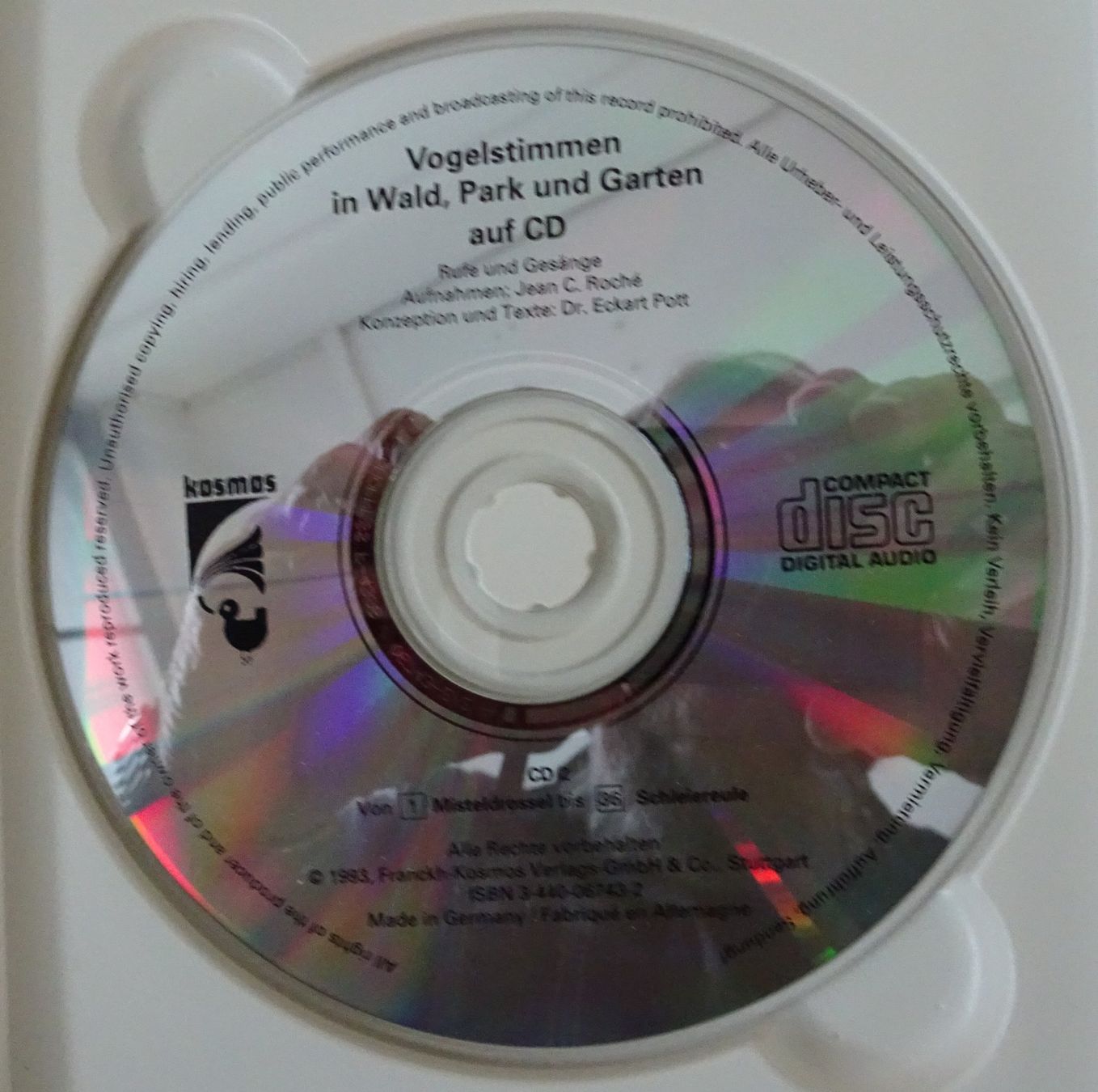 CDs: Vogelstimmen in Wald, Park und Garten. Rufe und Gesänge – Gebraucht aus Langenthal von calicut 3