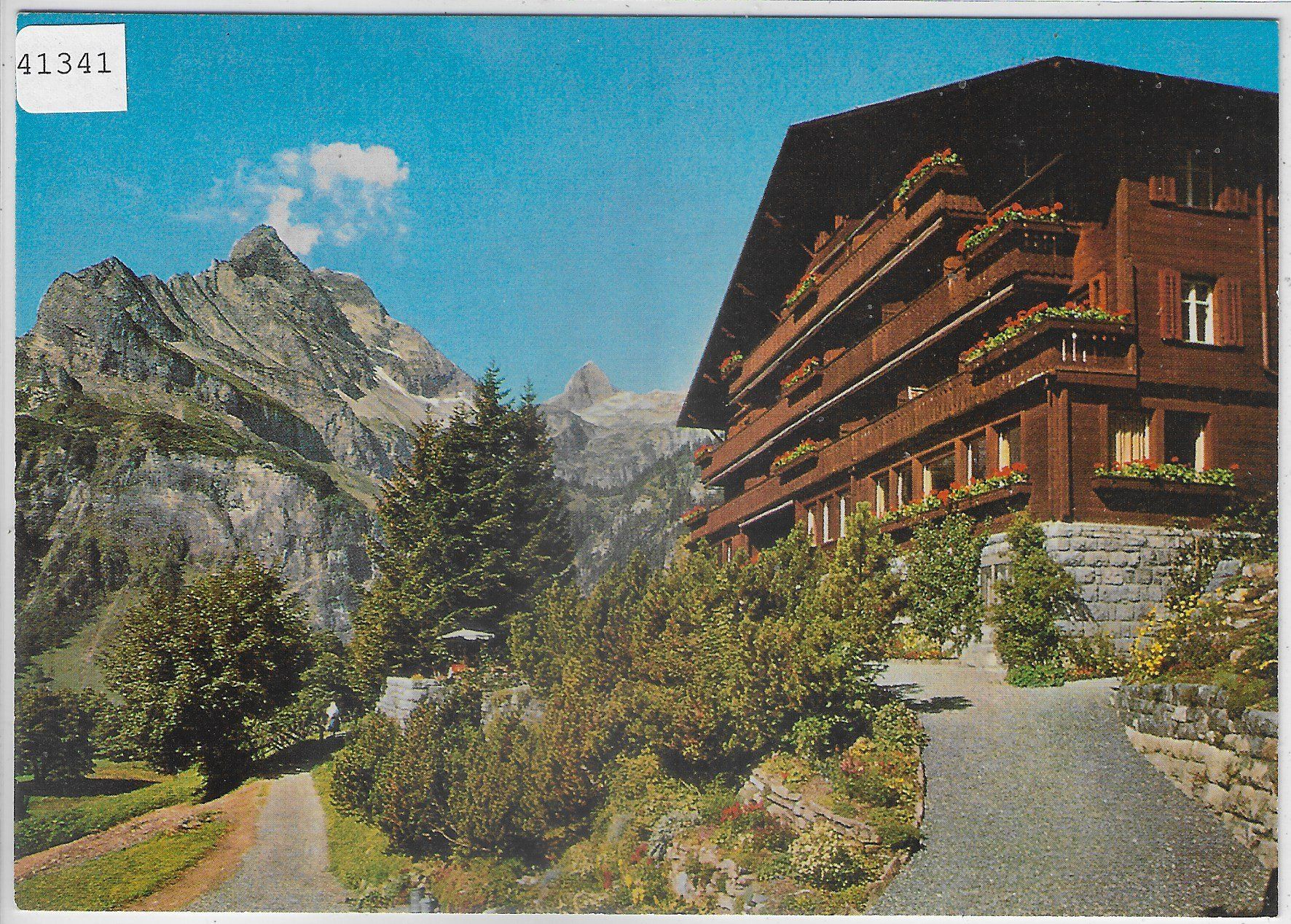 Cartoline postali: Haus Bergfrieden - Braunwald – Usato da Ettingen venduto da Kartenplanet