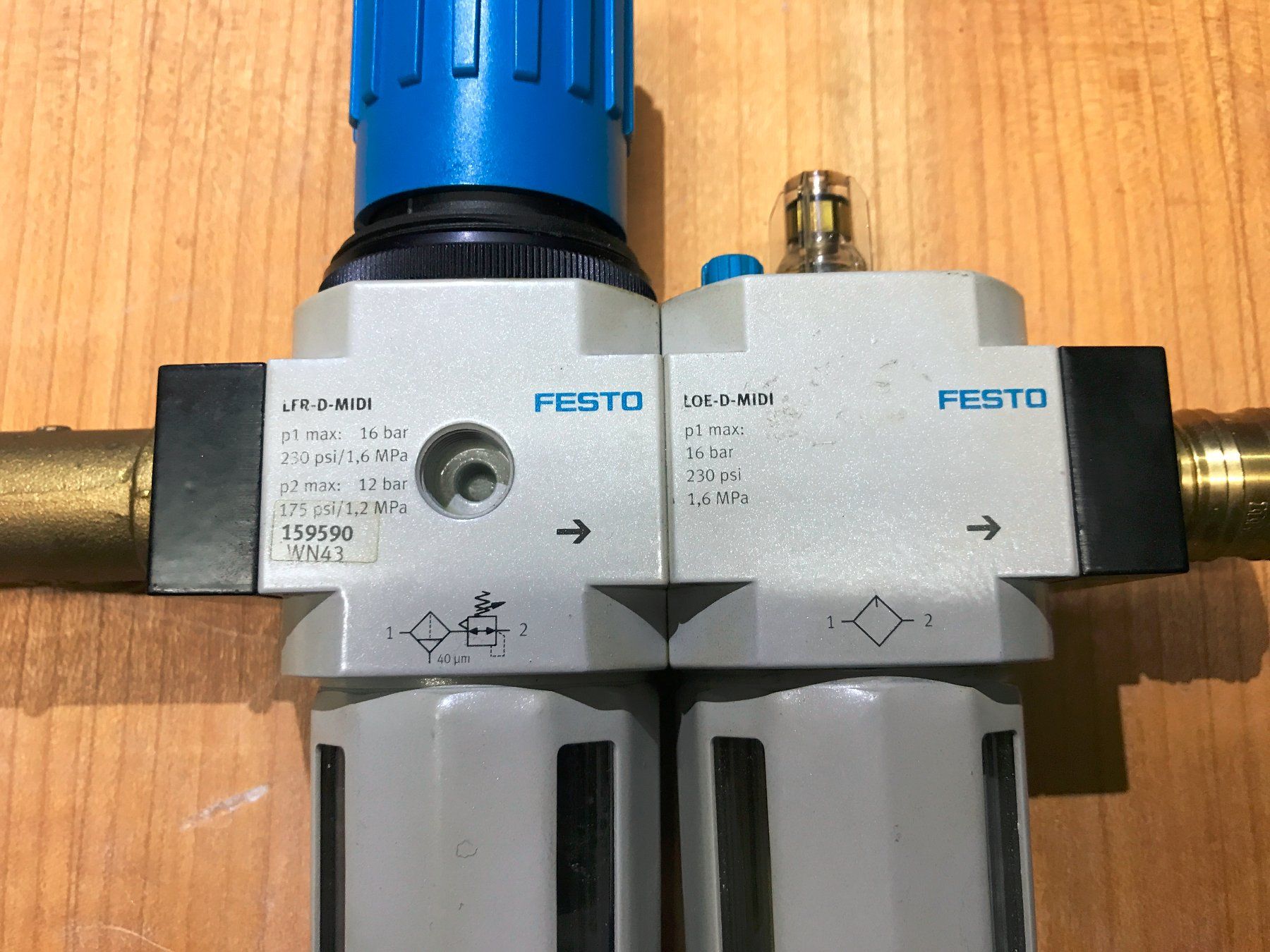 Compressori: Festo  Filter-Regelventil 40 micron – Usato da Kreuzlingen venduto da JOWY72 3