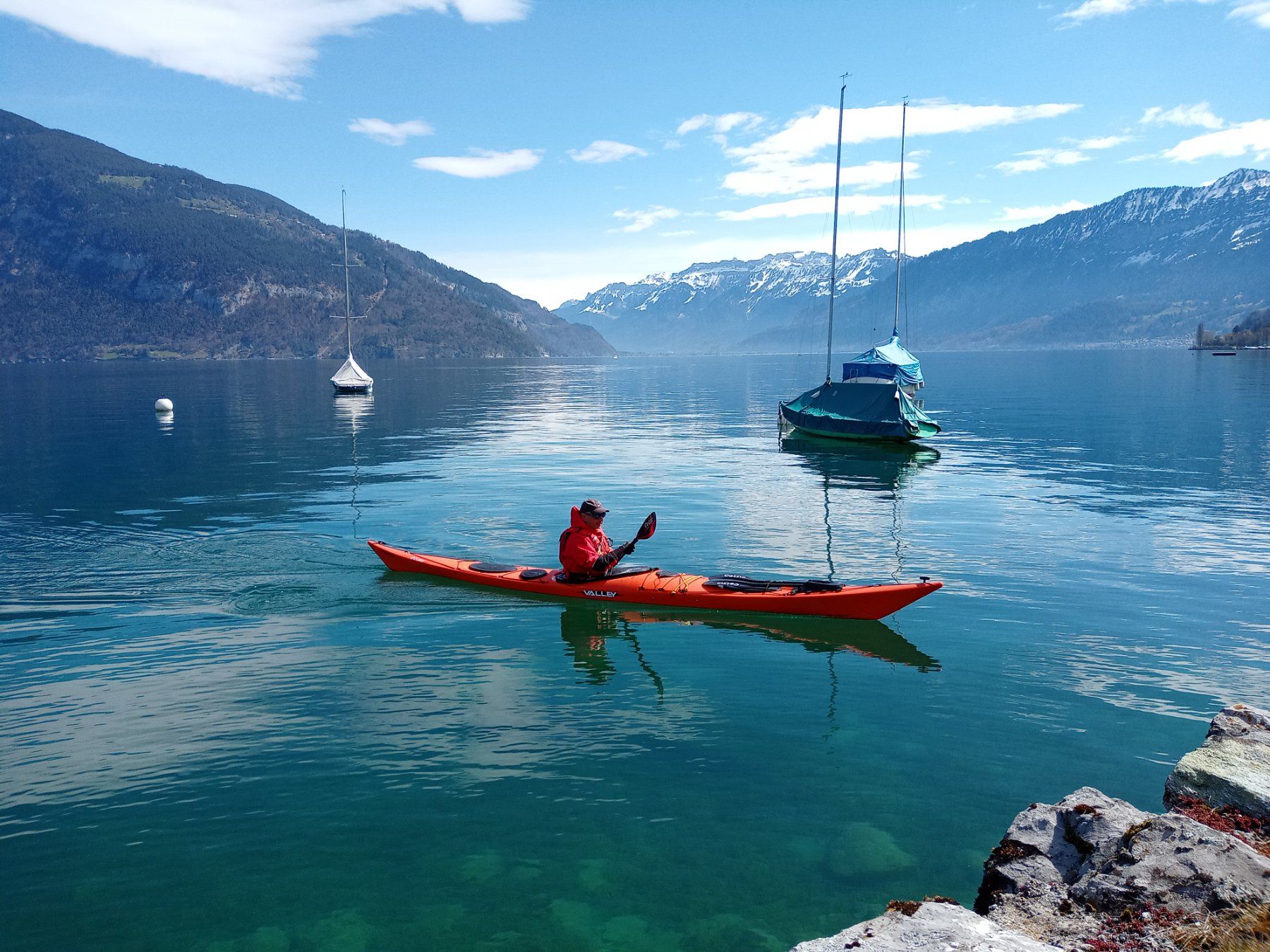 Barche: Seekajak Valley ETAIN RM 17.5 orange – Usato da Kirchdorf BE venduto da pax57