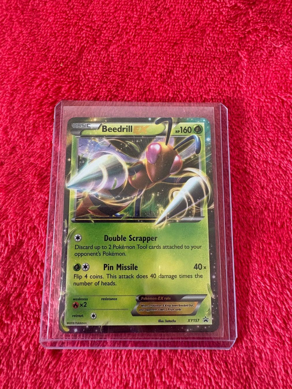 Pokémon Carte collezionabili: Beedrill Ex XY157 Promo / EN – Usato da Petit-lancy venduto da Jototti