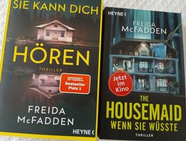 2x FREIDA McFADDEN : Sie kann dich hören+The Housemaid deuts