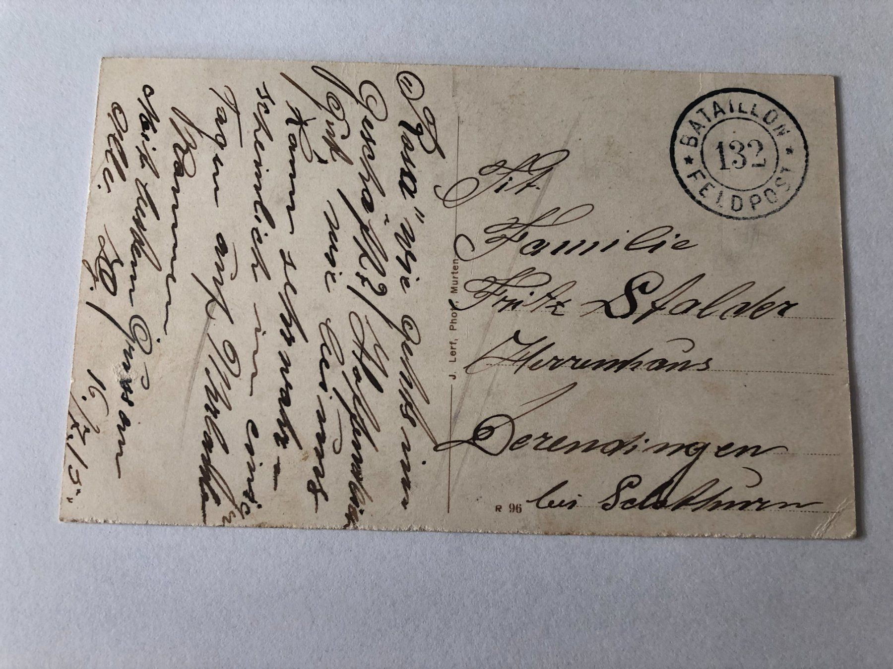 Cartes postales: Gruss aus Gurmels 1915 – D'occasion à Pfäffikon ZH par Waltoversand 1