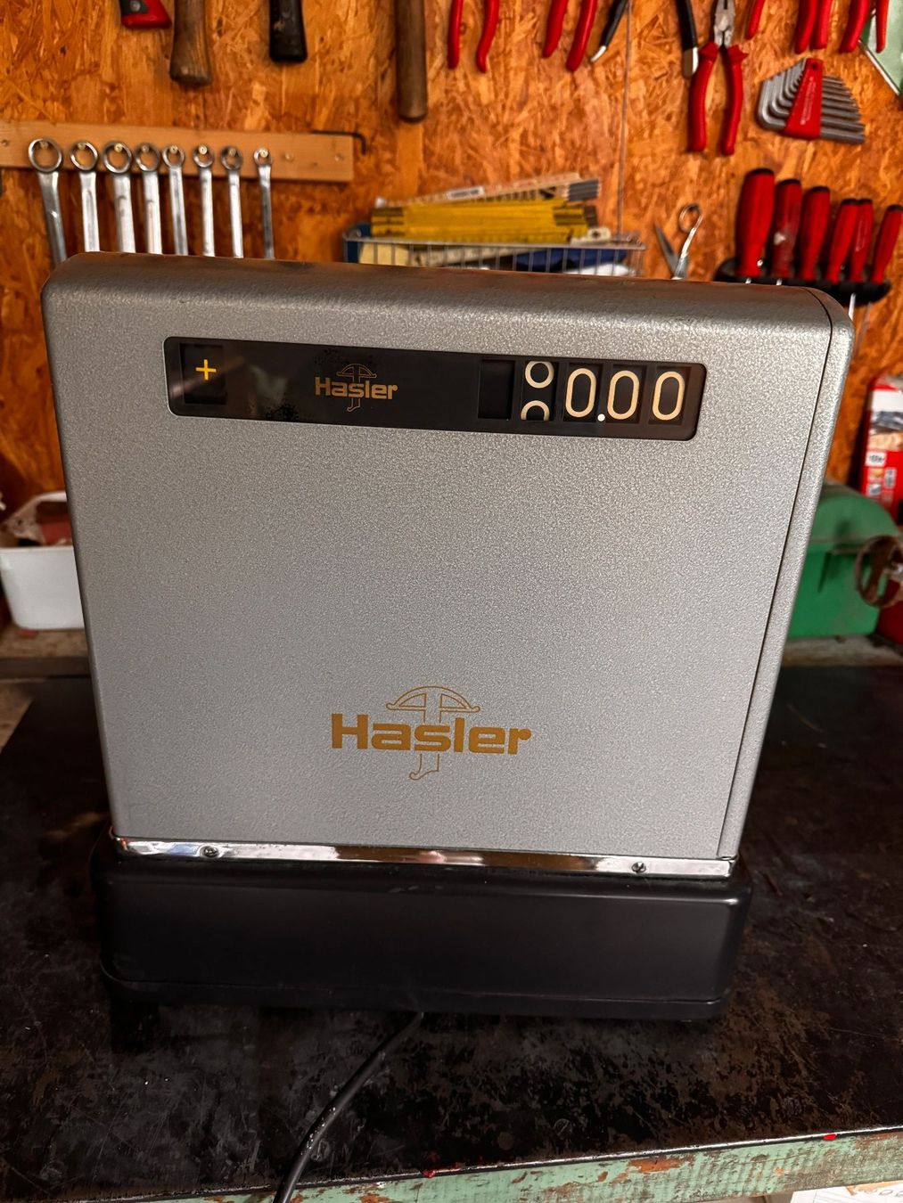Registratore di cassa: Hasler Vinatge Kasse – Usato da Worben venduto da Modellfan 5