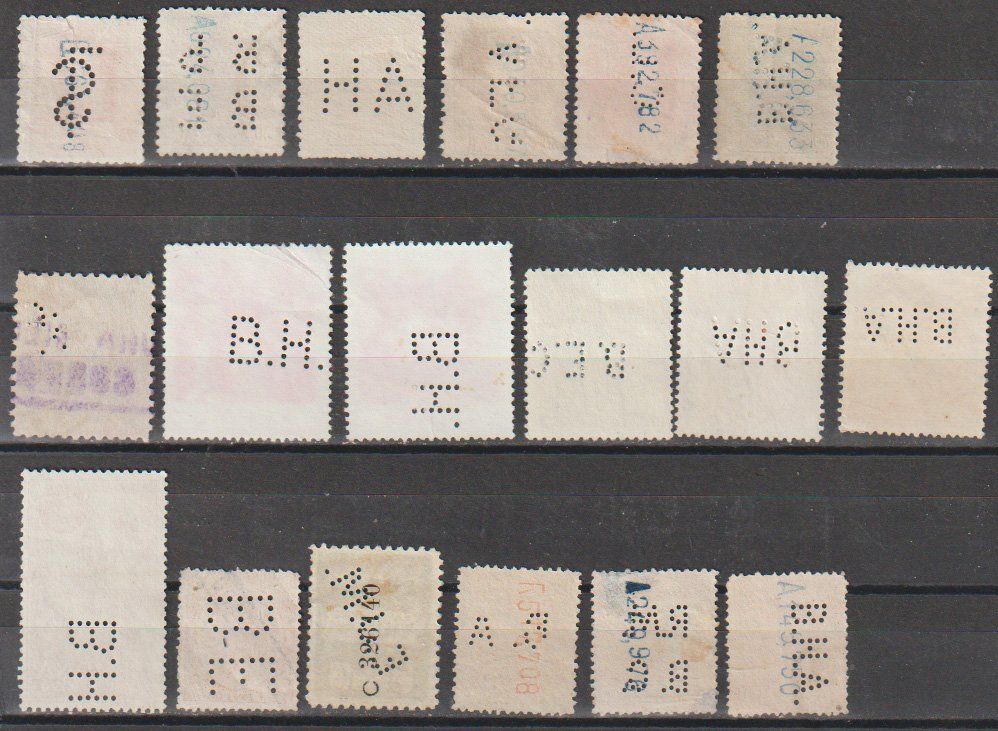 Tous les timbres: Perfins Deutsches Reich - Espagne – D'occasion à Crans-Montana par kira56 3