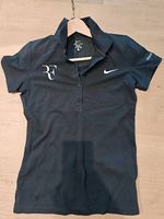 Damen Polo Shirt, S -Roger Federer Credit Suisse Logo