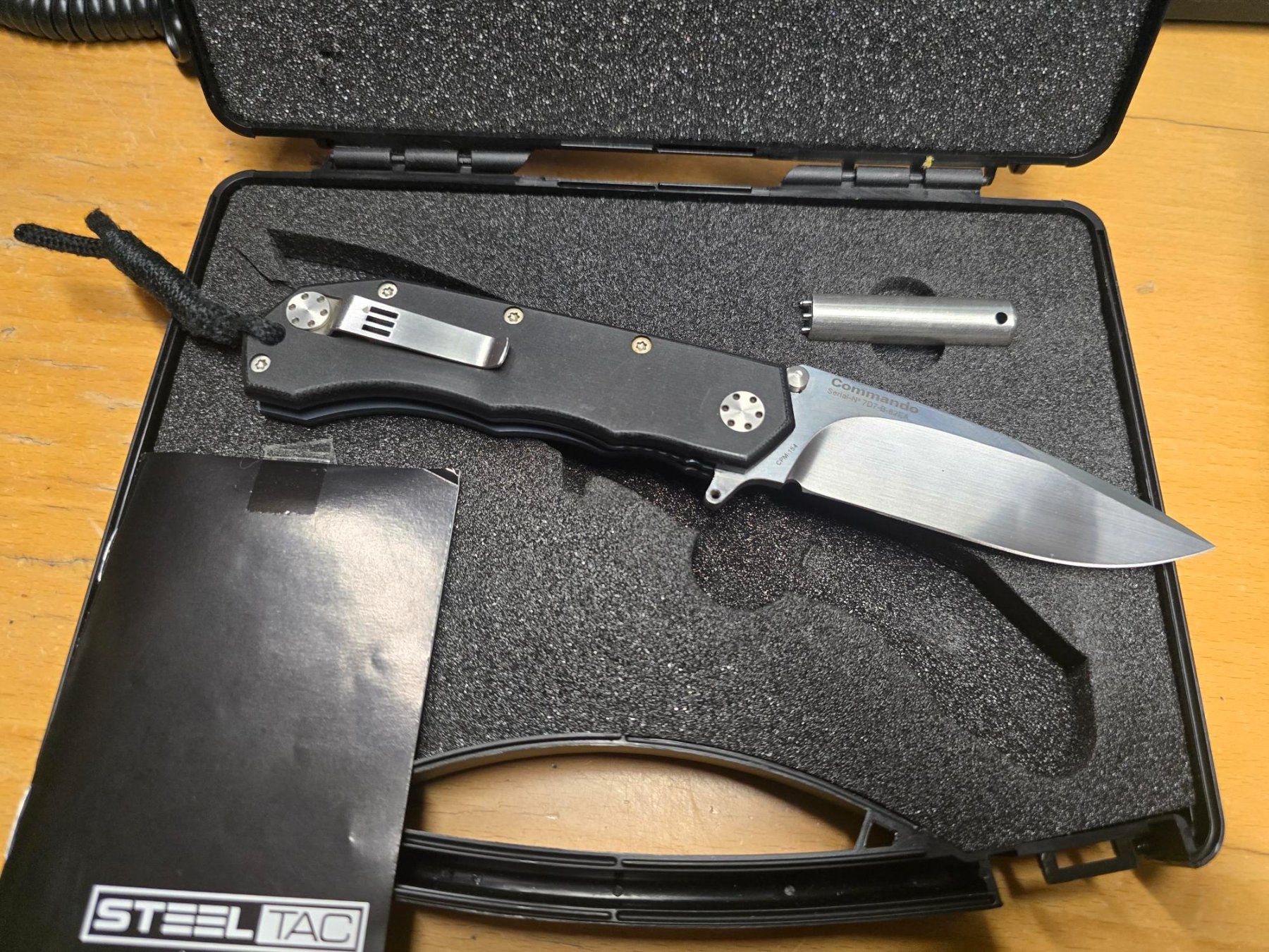 Couteaux de poche: Steeltac Messer Commando – Neuf (Voir description) à Ettingen par 1025andreas 1