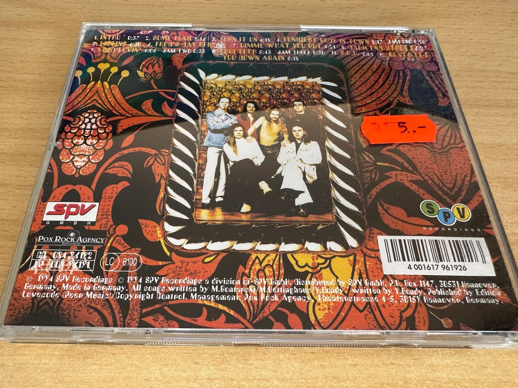 CDs: Spice – Fred's Bowling Center – Gebraucht aus Rikon im Tösstal von Alpenmutz 1