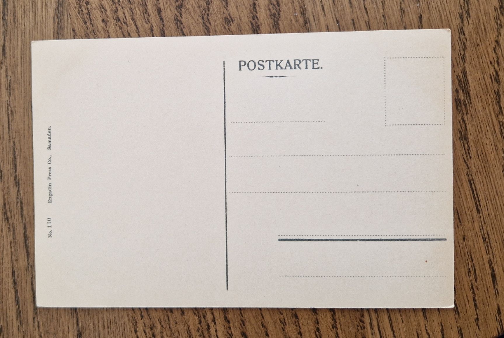 Cartoline postali: St. Moritzer-See, Engadin Press – Usato da Ebikon venduto da Donar50 1