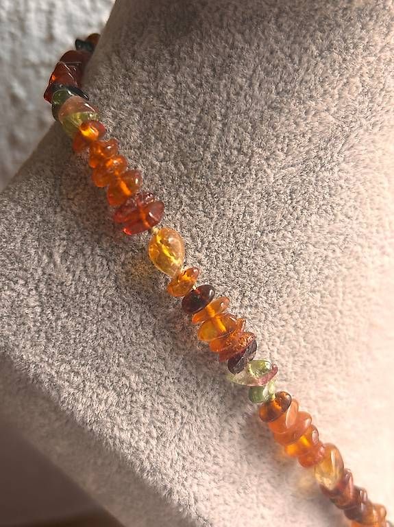 Catenine: Bernsteinkette (45cm) – Usato da Basel venduto da bellespirit 2