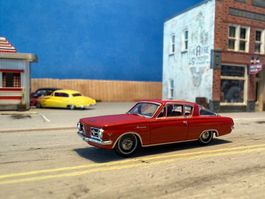 Plymouth Barracuda 1965 Oxford Diecast H0 1/87 Neu und OVP