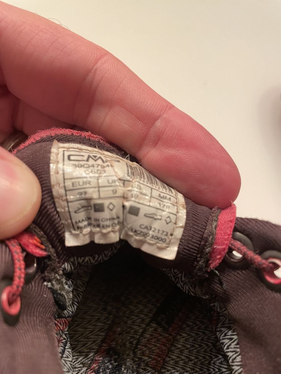 CMP Scarpe per ragazze: CMP - Outdoor-Schuhe - Trekking - Grösse 27 – Usato da Rütihof venduto da Highwayjackie 4