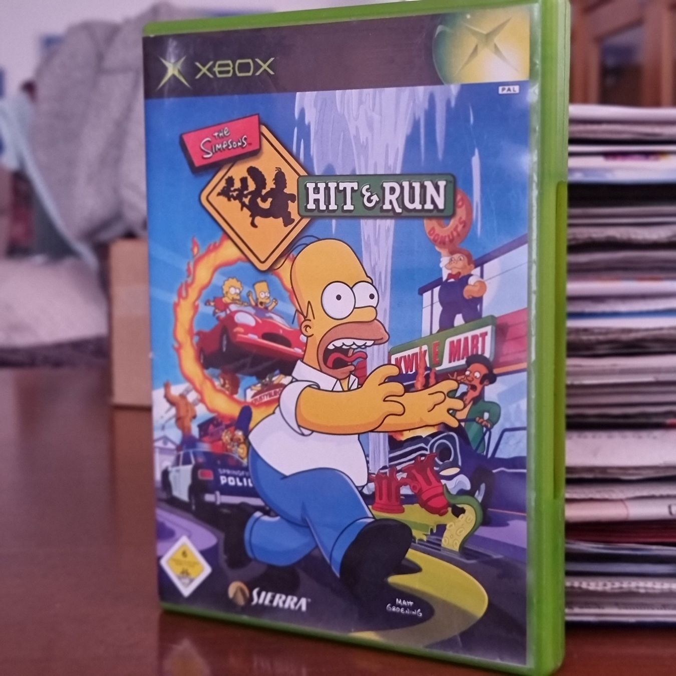 Spiele: XBOX The Simpsons Hit and Run – Gebraucht aus Beinwil am See von