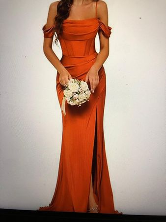 A-Linie Brautjungfernkleid Spaghetti-Träger Ärmellos Elegan