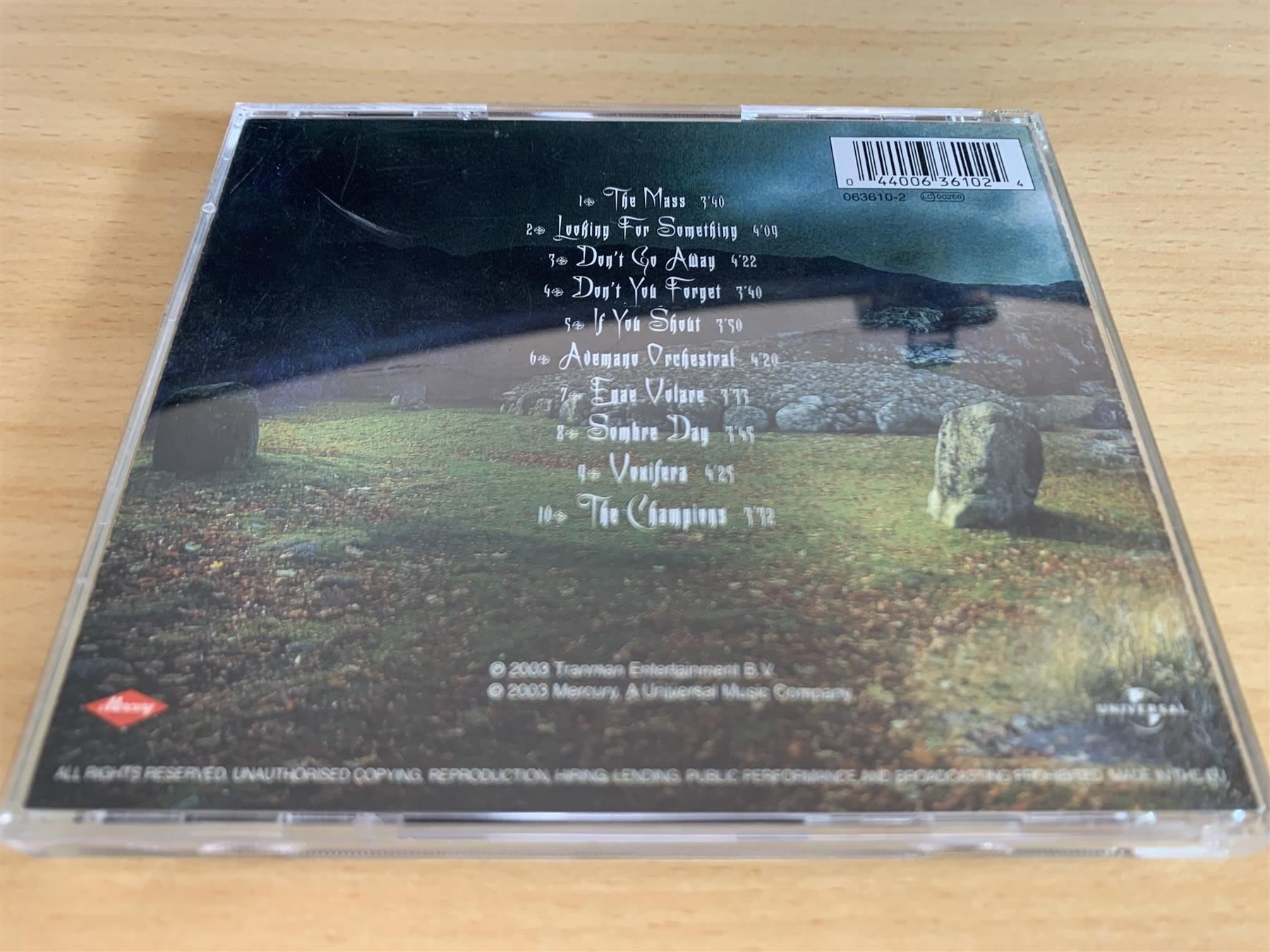 CD: Era – The Mass – Usato da Rikon im Tösstal venduto da Alpenmutz 1