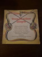 Vintage Schallplatte - Wenn die Glaeser klingen, Top Zustand