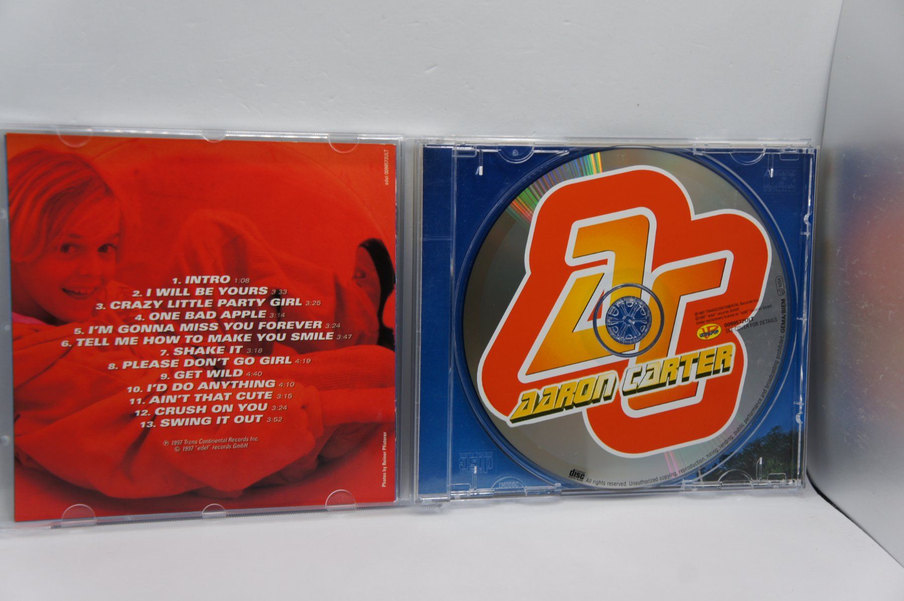 CD: CD Aaron Carter ‎– Aaron Carter – Usato da Ernetschwil venduto da luisvonerni 2