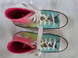Converse All Stars Chucks / Schuhe Gr. 34 regenbogenfarben