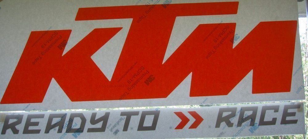 Sticker: KTM READY TO RACE Aufkleber Top Angebot – Nuovo (secondo la descrizione) da Aarau venduto da Foruschweiz 1