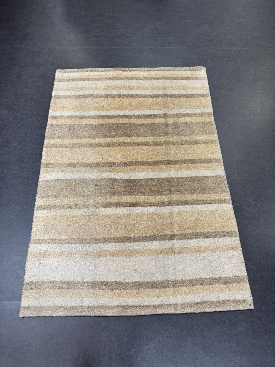 Tappeti: Wunderschöner Teppich, beige-braun gestreift – Nuovo (secondo la descrizione) da Liestal venduto da galerie_nategh 1