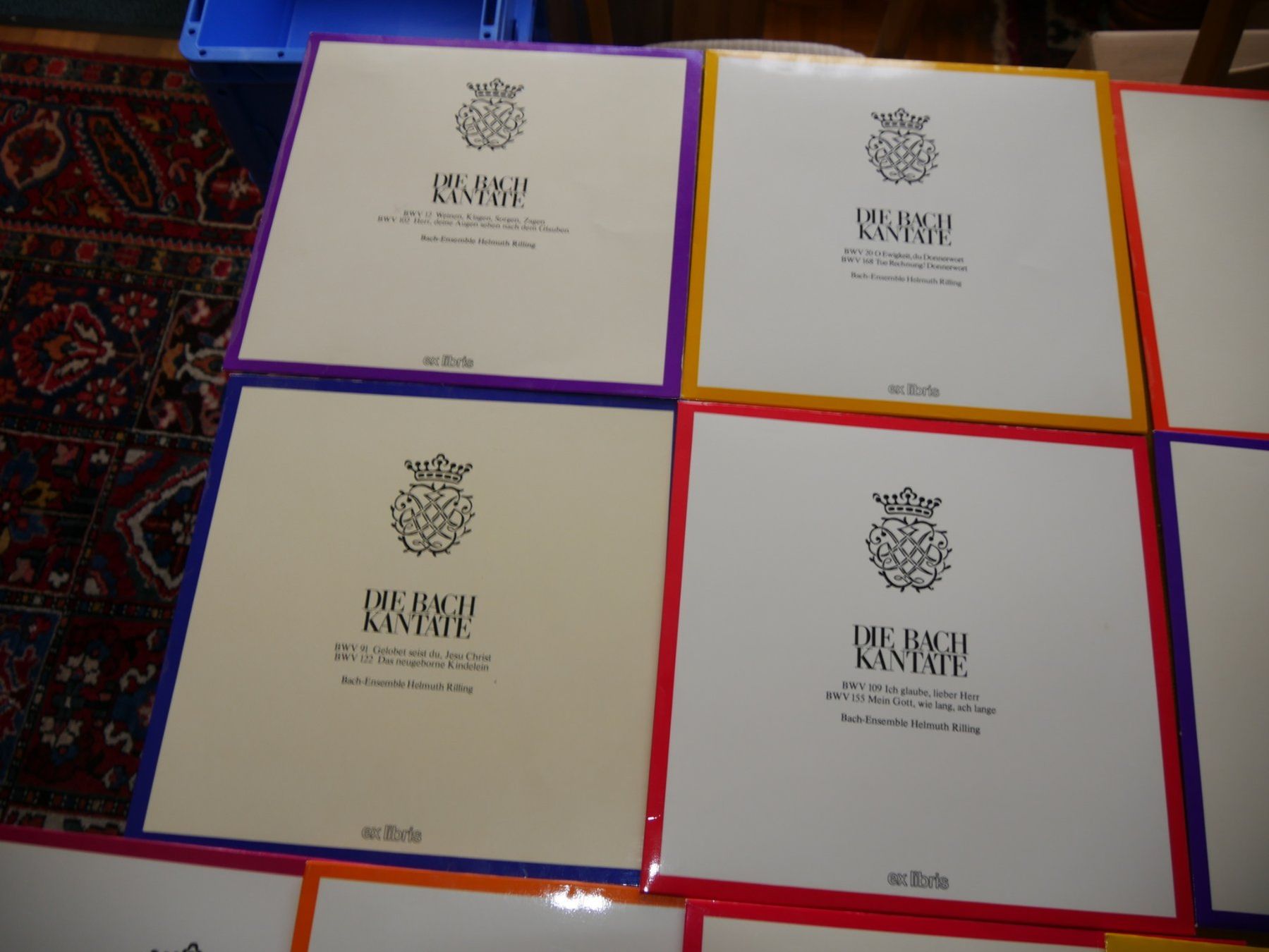 Dischi in vinile: ex Libris LP - 14 Stk. Die Bachkantate – Usato da Gränichen venduto da Nimmersatt 2