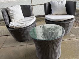 Gartenlounge 3-Tlg.