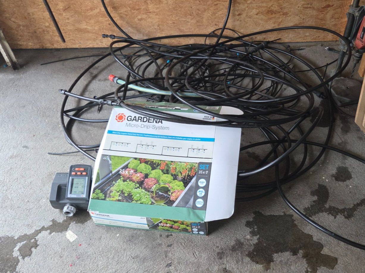 Gardena Tubi & Tubi flessibili: Gardena MICRO-DRIP-SYSTEM, 1 Jahr alt – Usato da Basel venduto da Lafadarsch 1