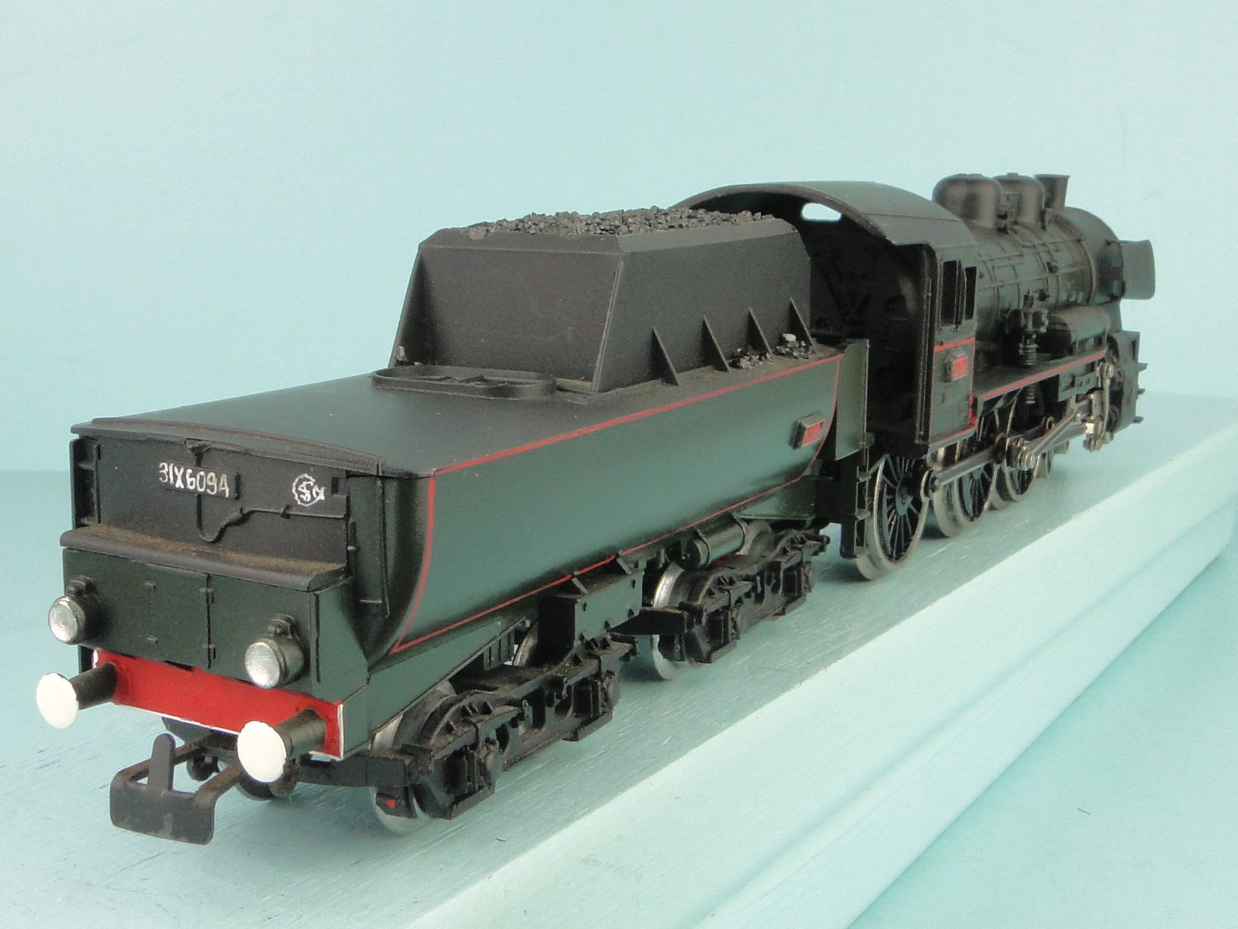 Märklin Modellini di ferrovie: Märklin 8396 SNCF 230 aus eine P8 – Usato da Bülach venduto da cann11 6