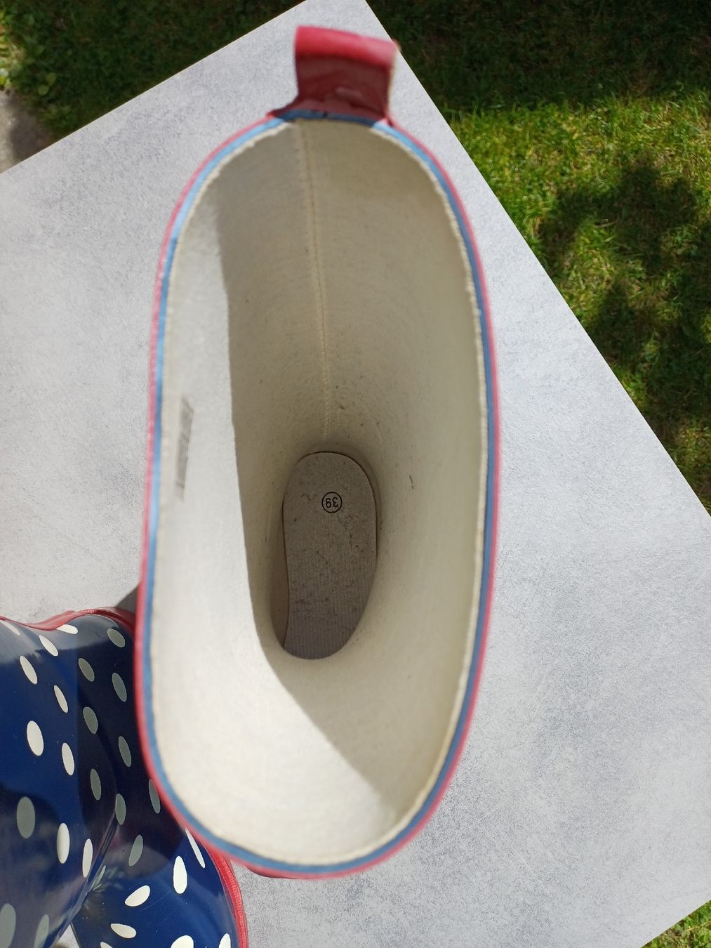 Scarpe da uomo: fröhliche Gummistiefel, Grösse 39 – Usato da Ebikon venduto da Alexjasmin 4