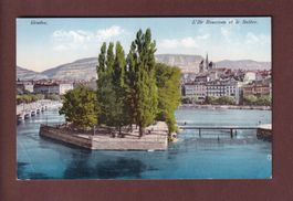 GENEVE - Île Rousseau