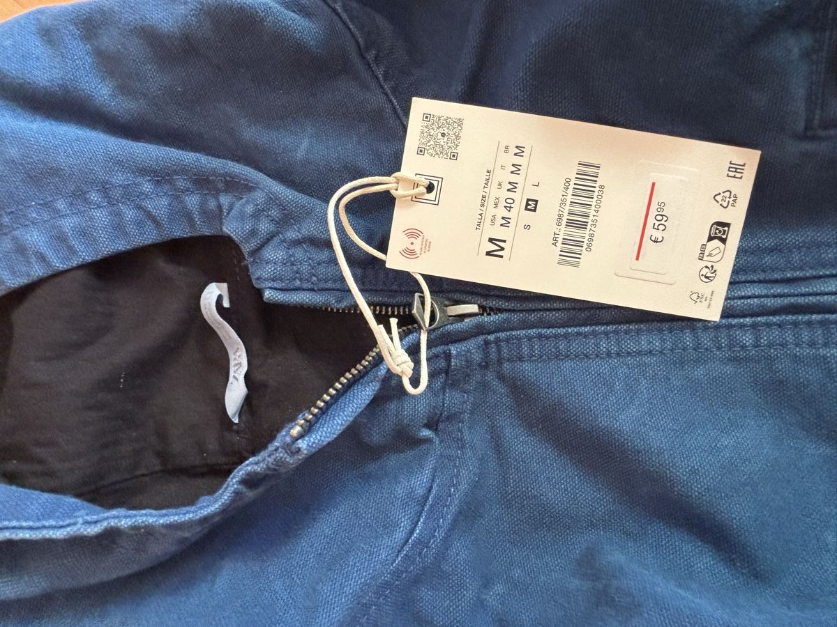 Zara Vestes: Zara Blue Jacket  – Neuf (Voir description) à Chexbres par doe_xns6 1
