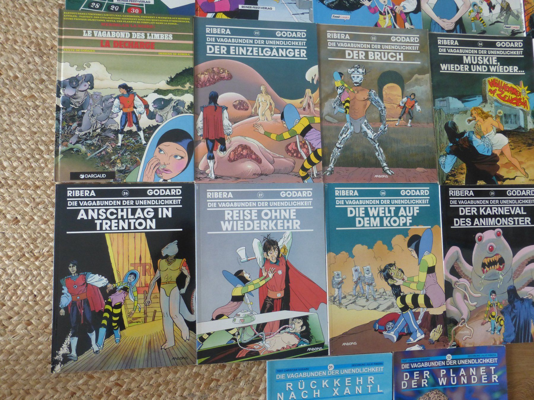 Fumetti: Comic Sammlung Die Vagabunden der Unendlichkeit – Usato da Zumikon venduto da psisound 5