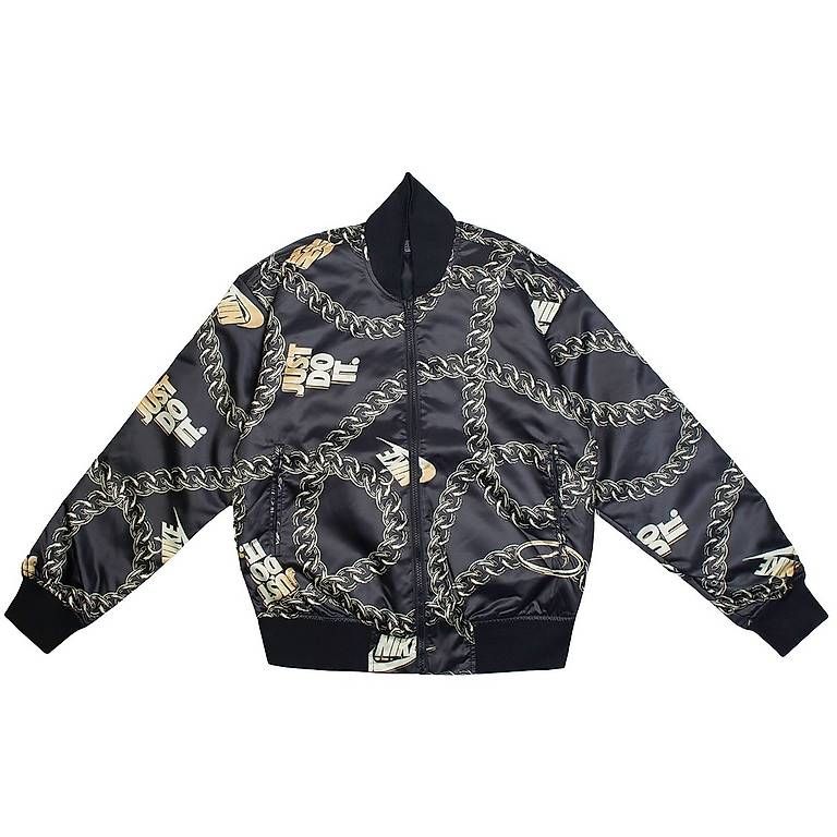 Nike Giacche: Nike Bomberjacke Schwarz Gold – Nuovo e nell'imballaggio originale da Niederuzwil venduto da lak_n52k 1