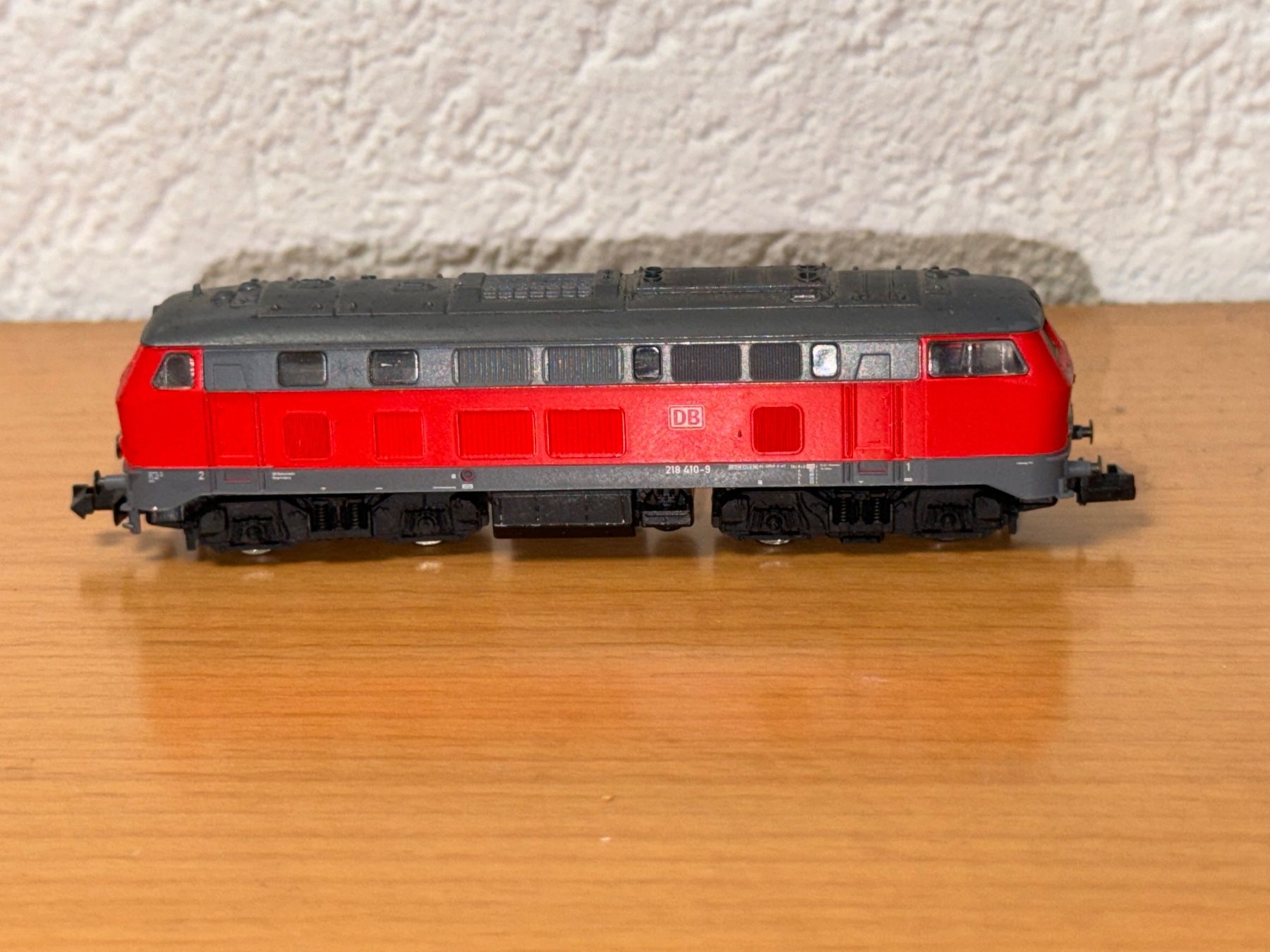 Fleischmann Modellini di ferrovie: Fleischmann Piccolo 218 410-9 Spur N – Usato da Kaiseraugst venduto da winnetou04