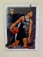 Carte de Basketball Topps RC Carter Bryant Spurs 2024 #214