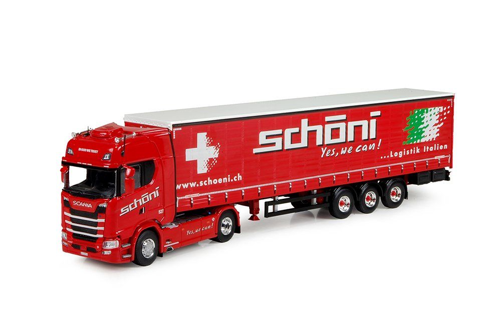 Tekno Kit di modellismo & Modellini statici: Tekno 73907 Scania Schöni – Nuovo e nell'imballaggio originale da Dagmersellen venduto da FBM-Bacheli 3