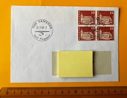 Sonderbrief SAMEDAN 1969 Golf Flugsport