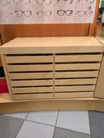 Schubladenkorpus Holz-Buchen, 12x Schubladen f. Kleinartikel